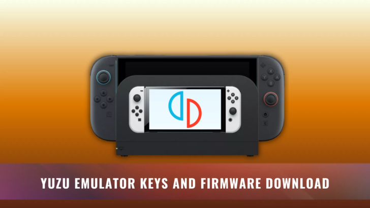 Yuzu Emulator Prod Keys v22.0.0 and Firmware
