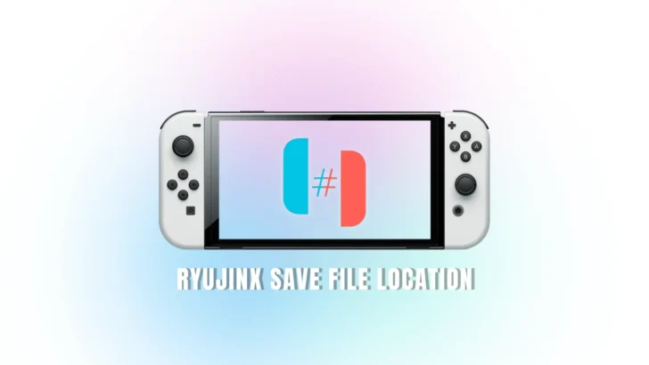 Ryujinx Save File Location