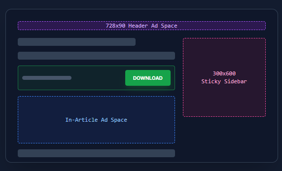 Available Ad Formats & Sizes