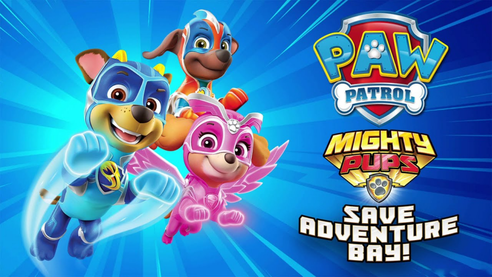 Paw Patrol Mighty Pups Save Adventure Bay