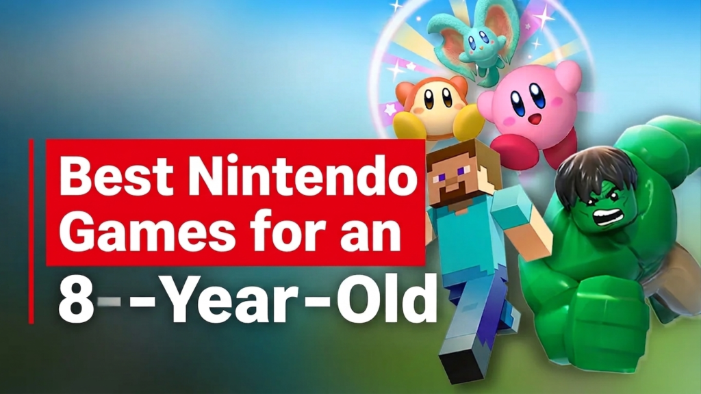 10 Best Nintendo Games for an 8-Year-Old