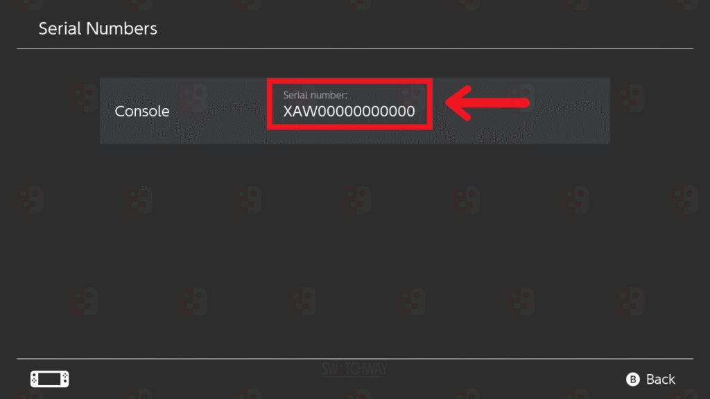 Check Serial Number & System Status